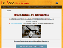 Tablet Screenshot of lesalto.com